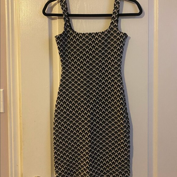 American Apparel Jacquard Print Bodycon Dress - Picture 1 of 1